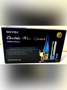 WINE OPENER (ELECTRIC) SECURA